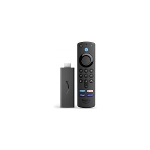 Amazon Fire TV Stick 4K, 4K Ultra HD, Fire OS, MediaTek, 1,7 GHz, Dolby Vision, High Dynamic Range 10+ (HDR10 Plus), Amazon Prime Video, NetFlix, Now TV, RaiPlay, Twitch, YouTube