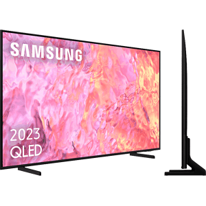 TV QLED 55" - Samsung TQ55Q64CAUXXC, UHD 4K, Quantum Processor Lite Smart TV, DVB-T2 (H.265), Negro