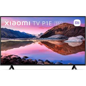 TV LED 55" - Xiaomi P1E, UHD 4K, Smart TV, HDR10, Google Assistant, Dolby Audio™, DTS-HD®, Negro