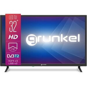 Grunkel - Televisor 24 Pulgadas - LED-2422BLANCO - Con Panel HD