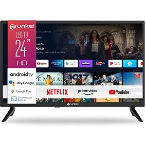 Grunkel - Televisor 24 Pulgadas Smart TV - con Pantalla de Panel