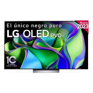 Lg oled65c34la tv 65 oled evo 4k procesador a9 gen6. smart tv webos 23 peana central (f)