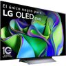 TV OLED 48" - LG OLED48C35LA, 4K, Inteligente α9 4K Gen6, Smart TV, DVB-T2 (H.265), Negro