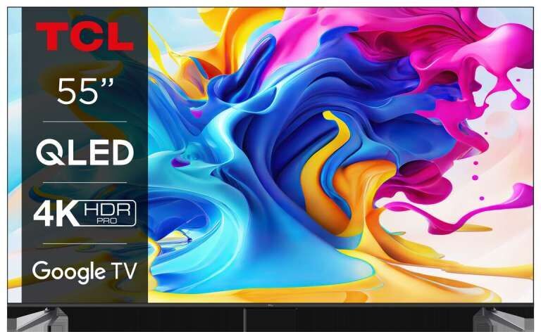 Smart TV TCL 55C649 55" 4K Ultra HD QLED Direct-LED AMD FreeSync