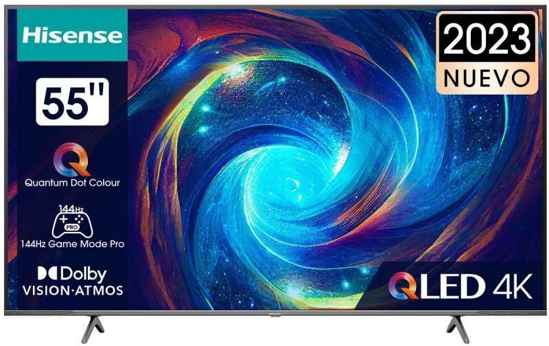 Smart TV Hisense 55E7K PRO 55" 4K Ultra HD QLED