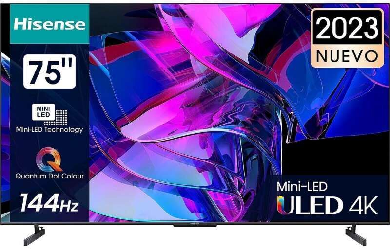 Smart TV Hisense 75U7KQ QLED 4K Ultra HD 75" HDR