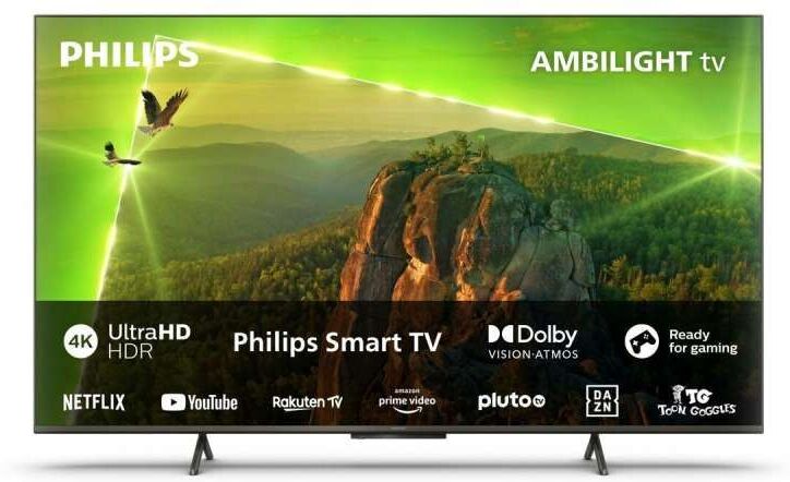 Smart TV Philips 75PUS8118 Wi-Fi LED 4K Ultra HD 75"