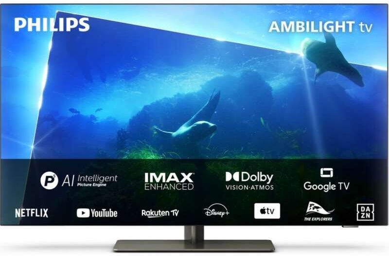 Smart TV Philips 55OLED818 4K Ultra HD 55" OLED AMD FreeSync