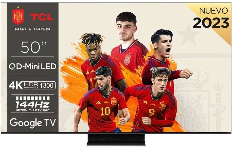 Smart TV TCL 50C805 4K Ultra HD 50" QLED