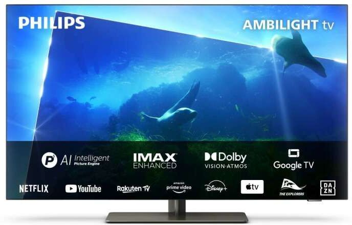 Televisión Philips 55OLED818AMB 55" OLED QLED