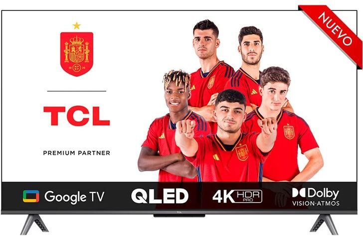 TCL 65c649 tv qled 65'' 4k ultra hd google tv hdr10+