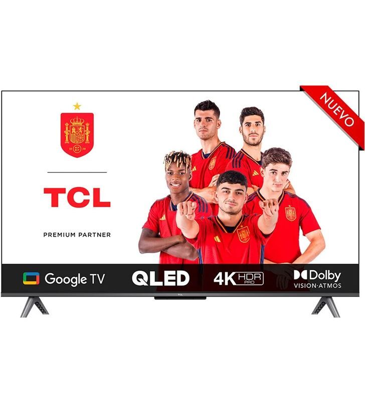 TCL 75c649 tv qled 75'' 4k ultra hd google tv hdr10+