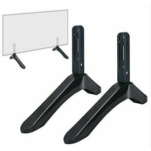 Support TV de table universel pour 32-65 pouces Samsung Vizio Sony LCD Tv pas pour Lg Tv support de table noir 2 pièces - Publicité