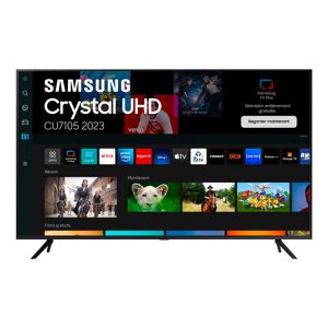 TV Crystal UHD Samsung TU75CU7105 2023 - Publicité