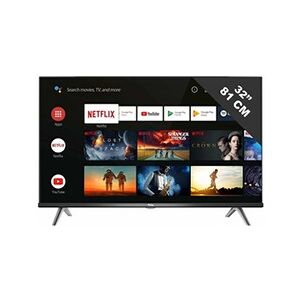 Tcl 32S615 - Classe de diagonale 32" S Series TV LCD rétro-éclairée par LED - Smart TV - Android TV - 720p 1366 x 768 - HDR - Publicité