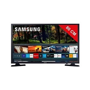 Samsung UE32T4305AK - Classe de diagonale 32" 4 Series TV LCD rétro-éclairée par LED - Smart TV - Tizen OS - 720p 1366 x 768 - HDR - Publicité