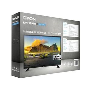 Dyon TV Live 32 Pro X 32 HD LED 60Hz DVB-T2 USB HDMI Noir - Publicité