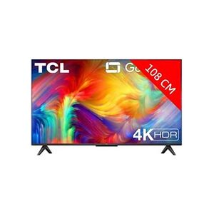 Tcl TV LED 4K 108 cm HDR 43P731 Google TV - Publicité