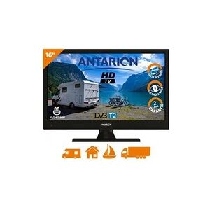 Antarion tv led 16" 40cm télévision full hd tnt camping car caravane 12v - Publicité