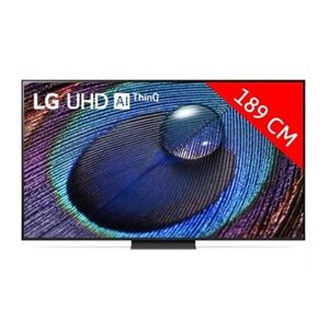 LG TV LED 4K 189 cm Smart TV 4K LED/LCD 75UR91 - Publicité