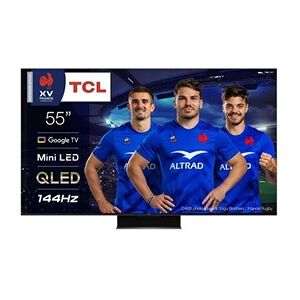 Tcl TV 55C843 QLED UHD 4K 75 Noir - Publicité