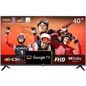 CHIQ Smart TV L40H7G 40 pouces Full HD 1080P Slim-Design Google TV Télécommande à commande vocale - Publicité