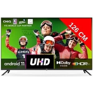 CHIQ TV LED 4K 126 cm U50GLX Android Smart TV, UHD, 4K - Publicité