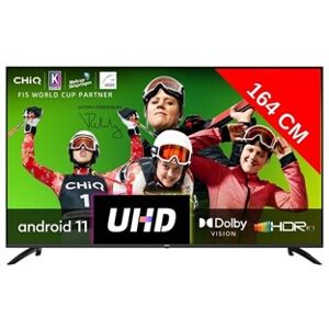 CHIQ TV LED 4K 164 cm U65G7LX - Publicité