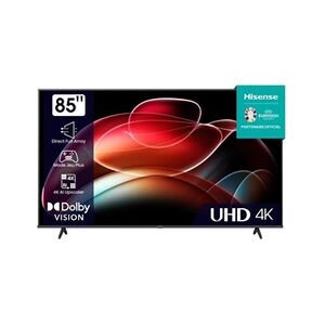 Hisense Television TV TV LED 85 85A6K Dolby Vision 4K UHD Smart TV 3 HDMI 2.0 - Publicité