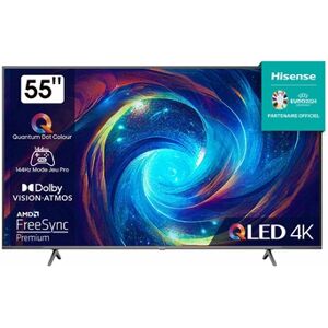 Hisense 55E7KQPRO QLED 139cm 4K - Publicité