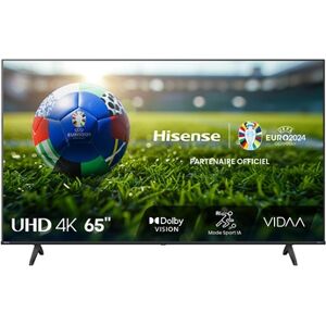 Hisense 65A6N LED Dolby Vision 60Hz 4K 164cm 2024 - Publicité