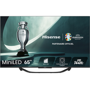 Hisense 65U79NQ Mini-Led Dolby vision & Atmos 144HZ 4K 164cm 2024 - Publicité