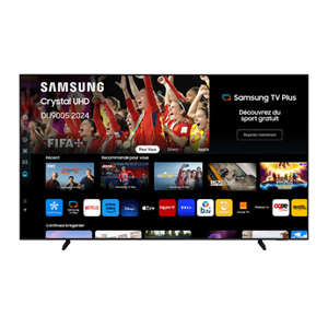 Samsung TU98DU9005 Crystal UHD Gaming Hub 4K 249cm 2024 - Publicité