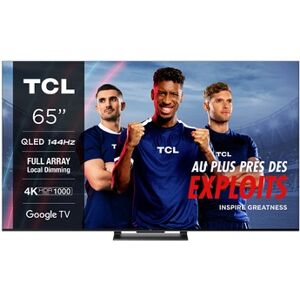 Tcl 65C749 QLED Full Array Dolby Vision 144Hz 4K 165cm Google TV - Publicité