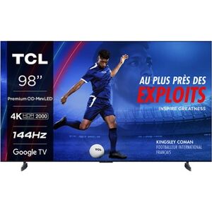 Tcl 98C955 Mini-Led QLED 144hz 248cm 4K - Publicité