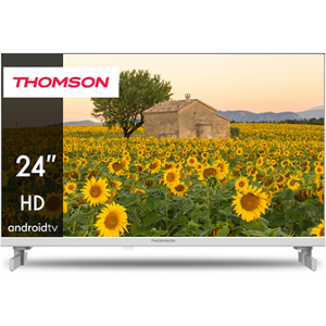 Thomson 24HA2S13CW HD 61cm Android TV Blanc - Publicité