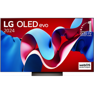 LG OLED77C4 OLED evo Dolby Atmos & Vision 120Hz 4K 195cm 2024 - Publicité