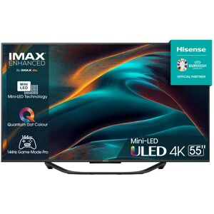 Hisense 55U79KQ TV 139,7 cm (55 ) 4K Ultra HD Smart TV Wifi Anthracite 900 cd/m² - Neuf - Publicité