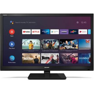 Sharp 24BI3EA TV 61 cm (24 ) HD Smart TV Wifi Noir 400 cd/m² - Neuf - Publicité