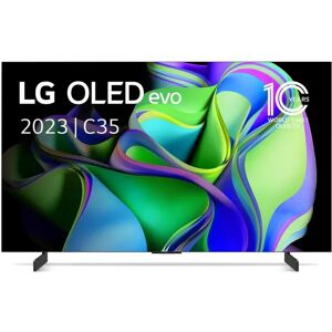 LG OLED evo OLED42C35LA TV 106,7 cm (42 ) 4K Ultra HD Smart TV Wifi Noir - Neuf - Publicité