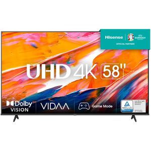 Hisense 58A6K TV 147,3 cm (58 ) 4K Ultra HD Smart TV Wifi Noir - Neuf - Publicité