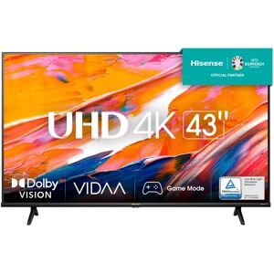 Hisense 43A6K TV 109,2 cm (43 ) 4K Ultra HD Smart TV Wifi Noir - Neuf - Publicité