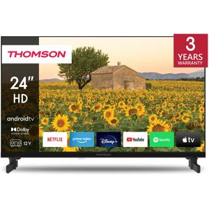 Thomson 24'' (60 Cm) Hd Led Smart Android TV 12V - Neuf - Publicité