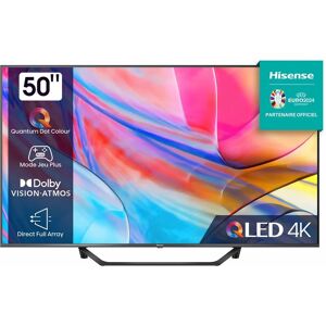 Hisense 50A7KQ TV 127 cm (50 ) 4K Ultra HD Smart TV Wifi Noir 275 cd/m² - Neuf - Publicité