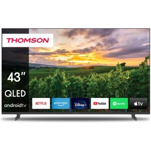 TV QLED Thomson 43QA2S13 109 cm 4K UHD Android TV Noir - Garantie 2 ans - Neuf - Publicité