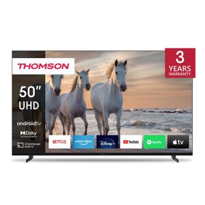 Thomson 50  (127 Cm) Led 4k Uhd Smart Android TV - Neuf - Publicité
