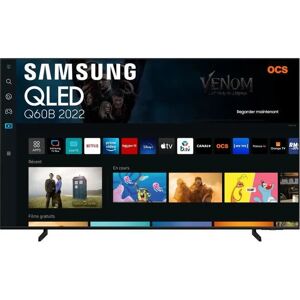 Samsung 50Q60B TV QLED 4K UHD 50 (125 cm) Smart TV 3 ports HDMI - Neuf - Publicité