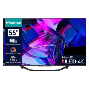 Hisense 55U7KQ TV 139,7 cm (55 ) 4K Ultra HD Smart TV Wifi Noir 500 cd/m² - Neuf - Publicité