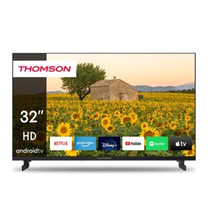 Thomson 32  (81cm) Led Hd Smart Android TV 12v - Neuf - Publicité