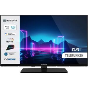 Telefunken TE32750B45V2D TV 81,3 cm (32 ) HD Smart TV Wifi Noir 250 cd/m² - Neuf - Publicité